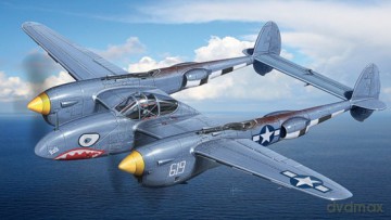 ITALERI P38F5E Lightning 2681 [MODELARSTWO]