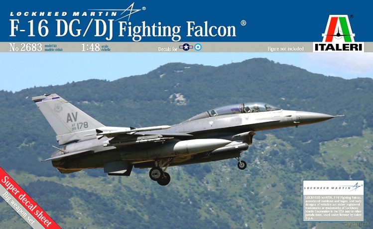ITALERI F16 DGDJ Fighting Falcon 2683 [MODELARSTWO]