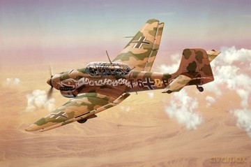 ITALERI Ju87 B2 Stuka 1292 [MODELARSTWO]