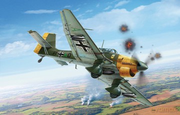 ITALERI Junkers JU87 B2 Stuka 2690 [MODELARSTWO]