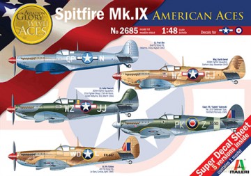 ITALERI Spitfire Mk.IX American Aces 2685 [MODELARSTWO]