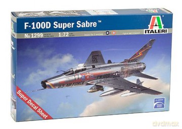 ITALERI F100 D Super Sabre 1299 [MODELARSTWO]