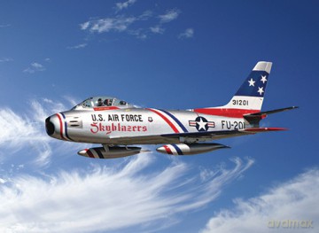 ITALERI F86F Sabre Jet Skyblazers 2684 [MODELARSTWO]