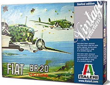 ITALERI Fiat BR.20 Cicogna Vintage 103 [MODELARSTWO]