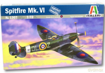 ITALERI Supermarine Spitfire Mk.VI 1307 [MODELARSTWO]