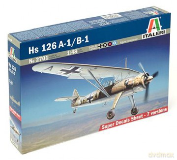 ITALERI Hs 126 A1B1 2701 [MODELARSTWO]
