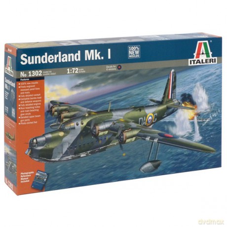 ITALERI Sunderland Mk.I 1302 [MODELARSTWO]