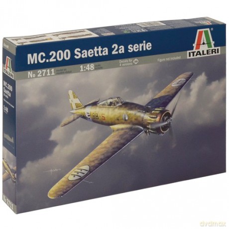 ITALERI MC.200 Saetta 2a Serie 2711 [MODELARSTWO]