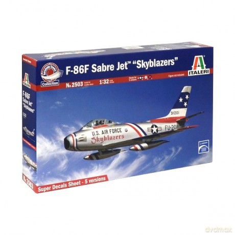 ITALERI F86F Sabre Jet Skyblazers 2503 [MODELARSTWO]