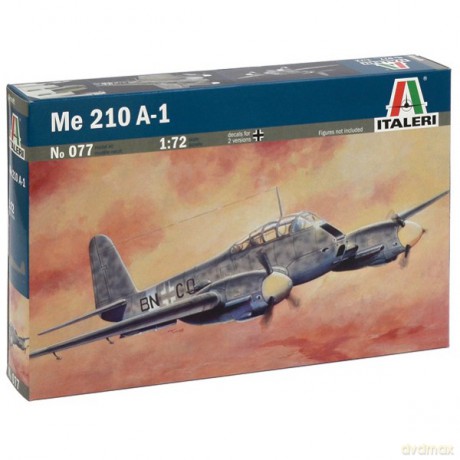 ITALERI Messerschmitt Me210 A1 77 [MODELARSTWO]