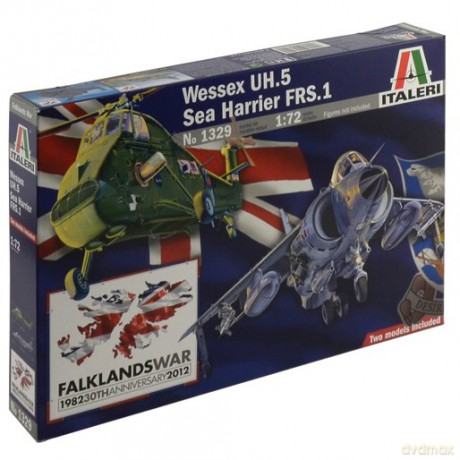 ITALERI Wessex UH.5 Sea Harrier Frs.1 1329 [MODELARSTWO]