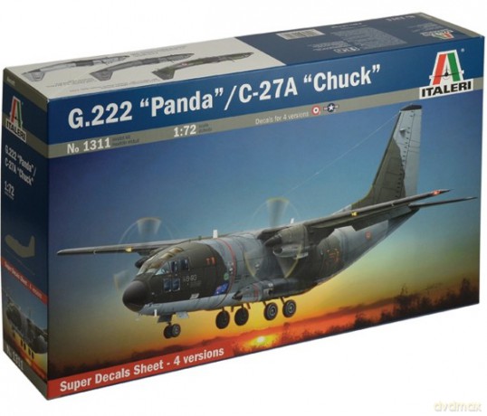 ITALERI G.222 Panda C27A Chuck 1311 [MODELARSTWO]