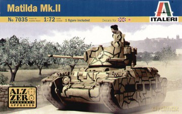 ITALERI Matilda MK.II 7035 [MODELARSTWO]