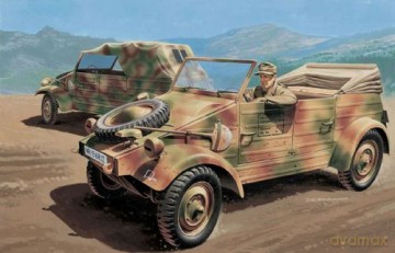ITALERI VW Kdf.1 Typ 82 Kubelwagen 7024 [MODELARSTWO]