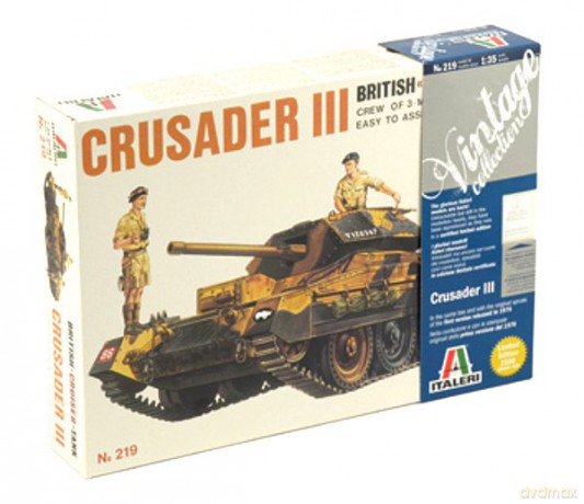 ITALERI British Cruiser Tank Crusader 219 [MODELARSTWO]