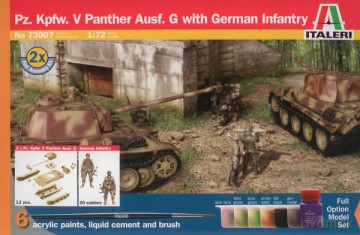 ITALERI Model set "home play" Pz.Kpfw.V 73007 [MODELARSTWO]