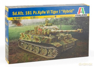 ITALERI Sd.Kfz.181 Pz.Kpfw.IV Tiger I 6487 [MODELARSTWO]