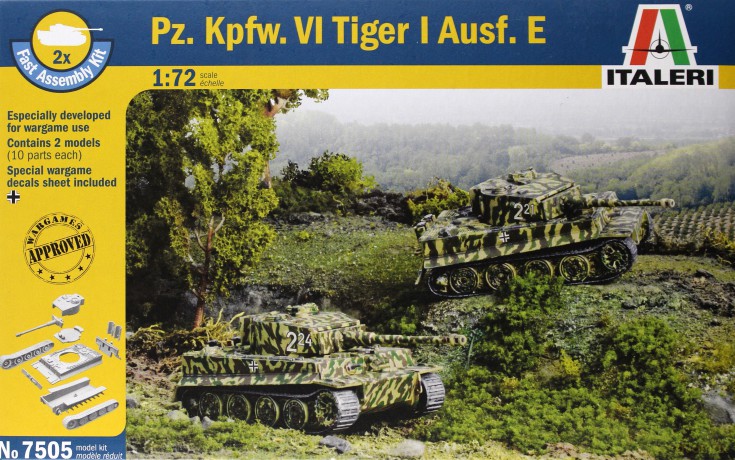 ITALERI Pz. Kpfw. VI Tiger Ausf. E 7505 [MODELARSTWO]