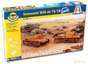 ITALERI Semovente M40 Da 7518 7519 [MODELARSTWO]
