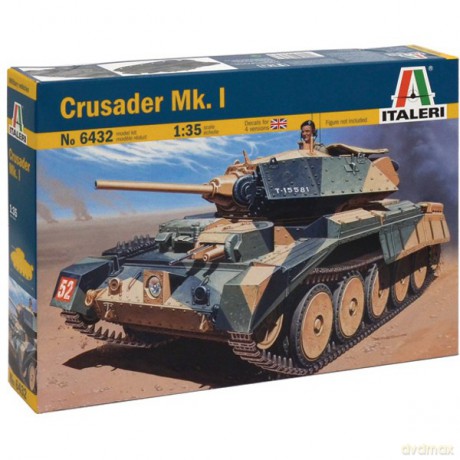 ITALERI Crusader MK.1 6432 [MODELARSTWO]