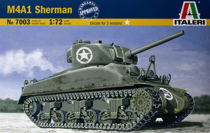 ITALERI M4 Sherman 7003 [MODELARSTWO]
