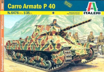 ITALERI Carro Armato P40 6476 [MODELARSTWO]