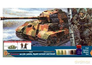 ITALERI Model set "home play" King Tiger 73004 [MODELARSTWO]