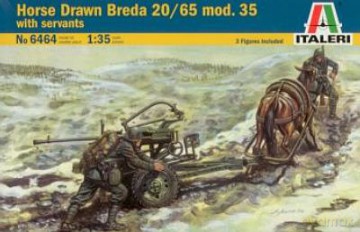 ITALERI Horse Drawn Breda 2065 6464 [MODELARSTWO]