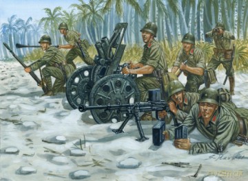ITALERI Japanase M92 Light Howitzer 6164 [MODELARSTWO]