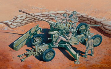 ITALERI Bofors 40mm Anti Aircraft Gun 6458 [MODELARSTWO]
