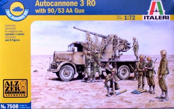 ITALERI Autocannone Ro3 with 9053 AA 7508 [MODELARSTWO]