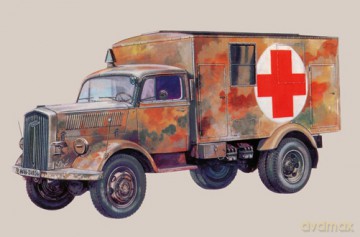 ITALERI Kfz.305 Ambulance 7055 [MODELARSTWO]
