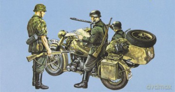 ITALERI BMW R75 with Sidecar 315 [MODELARSTWO]