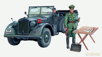 ITALERI Kfz. 15 Horch 6215 [MODELARSTWO]