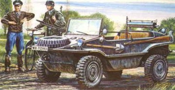 ITALERI Kfz II VW Typ 166 Schwimmwagen 313 [MODELARSTWO]