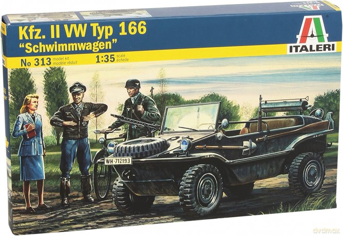 ITALERI Kfz II VW Typ 166 Schwimmwagen 313 [MODELARSTWO]