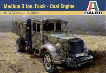 ITALERI Medium 3t.Truck Coal Engine 6457 [MODELARSTWO]