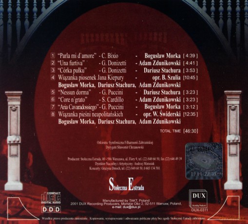 Trzej Polscy Tenorzy - Morka / Zdunikowski / Stachura (digipack) [CD]
