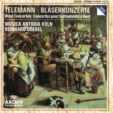 Goebel: Telemann-Blaserkonzerte [CD]