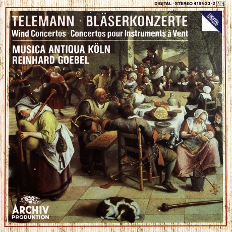 Goebel: Telemann-Blaserkonzerte [CD]