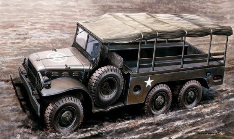 ITALERI 12 Ton 6X6 Cargo Truck WC62 6230 [MODELARSTWO]