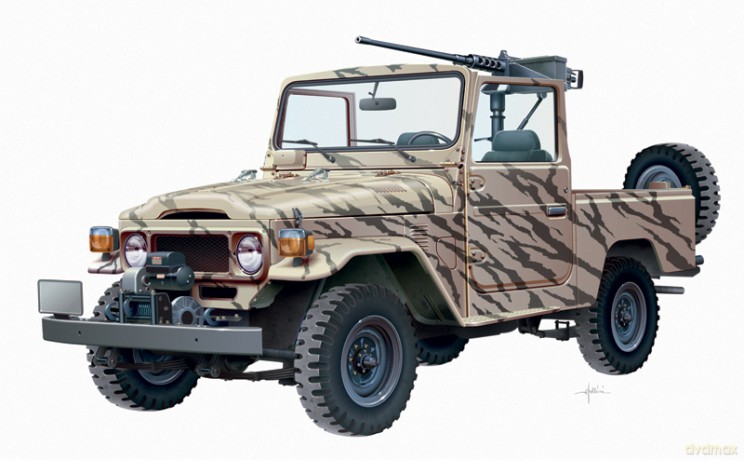 ITALERI Armed PickUp 6352 [MODELARSTWO]