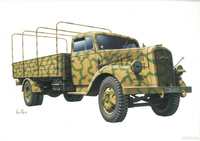 ITALERI Opel Blitz Kfz.305 6354 [MODELARSTWO]