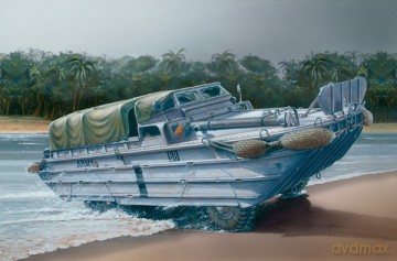 ITALERI DUKW British Royal Army 6466 [MODELARSTWO]
