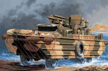 ITALERI DUKW with 105mm Howitzer 6429 [MODELARSTWO]
