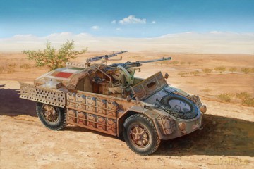 ITALERI Camionetta AS 42 Sahariana 7044 [MODELARSTWO]