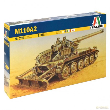 ITALERI M110 A2 (203 mm) 291 [MODELARSTWO]