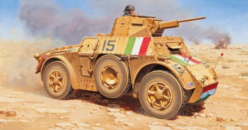 ITALERI Autoblinda AB 41 7051 [MODELARSTWO]