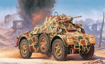 ITALERI Autoblinda AB43 7052 [MODELARSTWO]