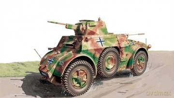 ITALERI Autoblinda AB 41 6605 [MODELARSTWO]